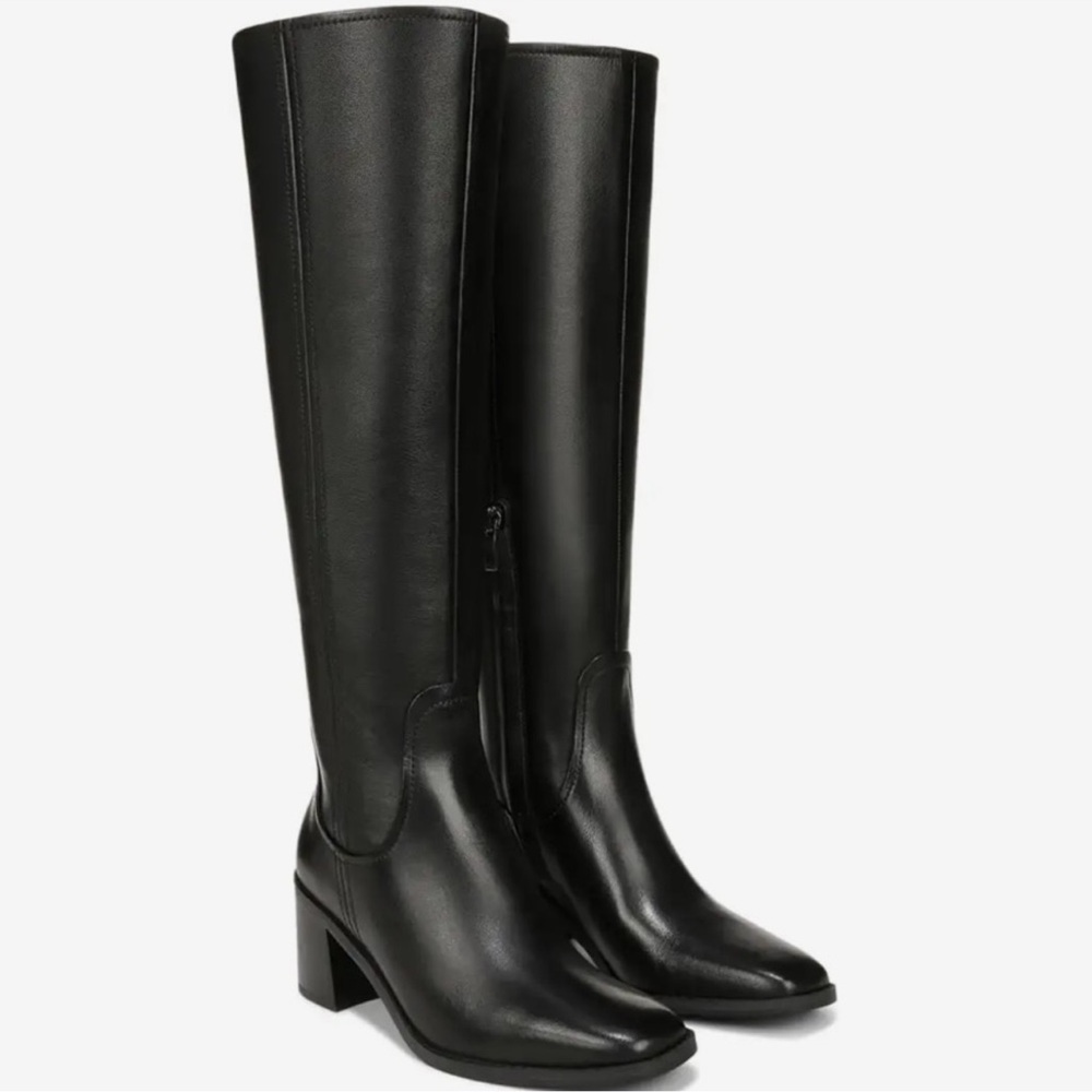 🌸 27 EDIT NATURALIZER🌸 Edda Knee High Wide Calf Black Boot Size: 6.5 - Picture 1 of 16